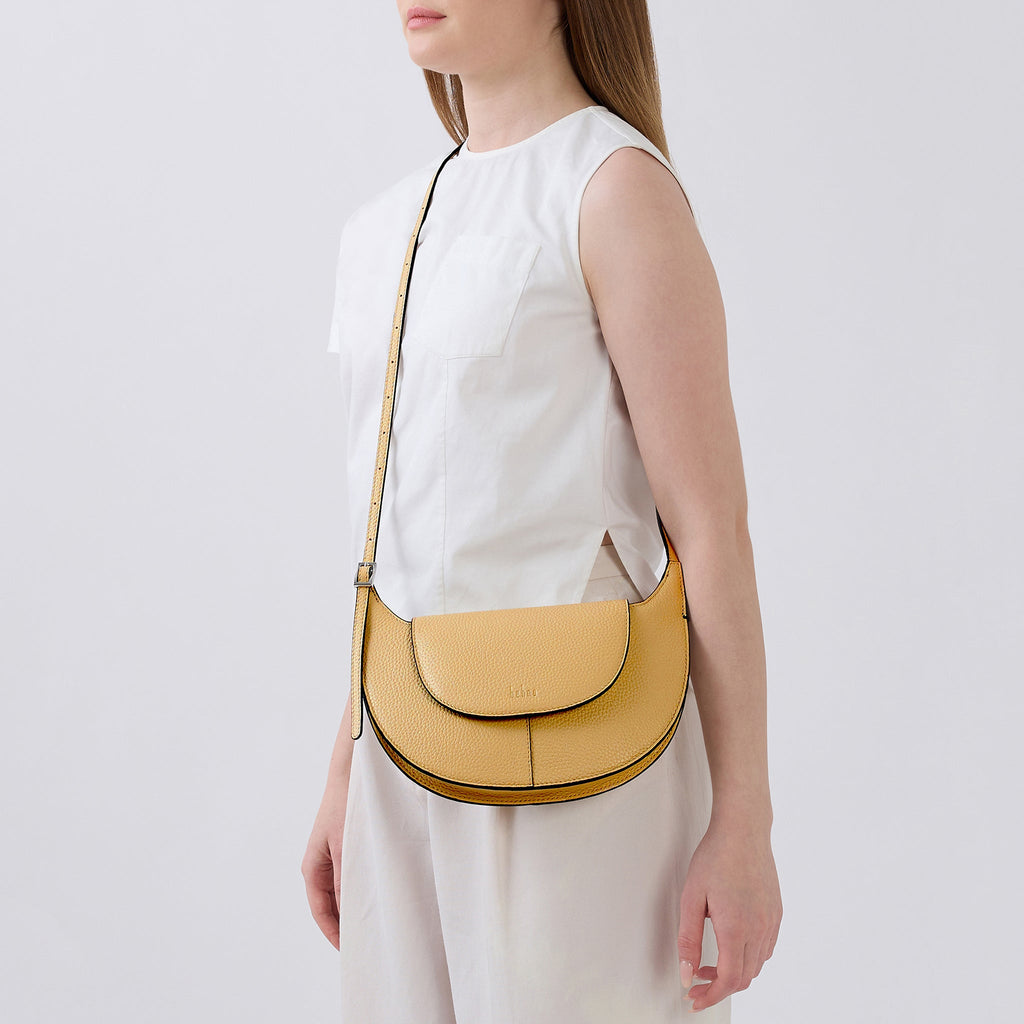NADIA CROSSBODY PEBBLE BISQUE