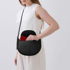 NADIA CROSSBODY PEBBLE BLACK