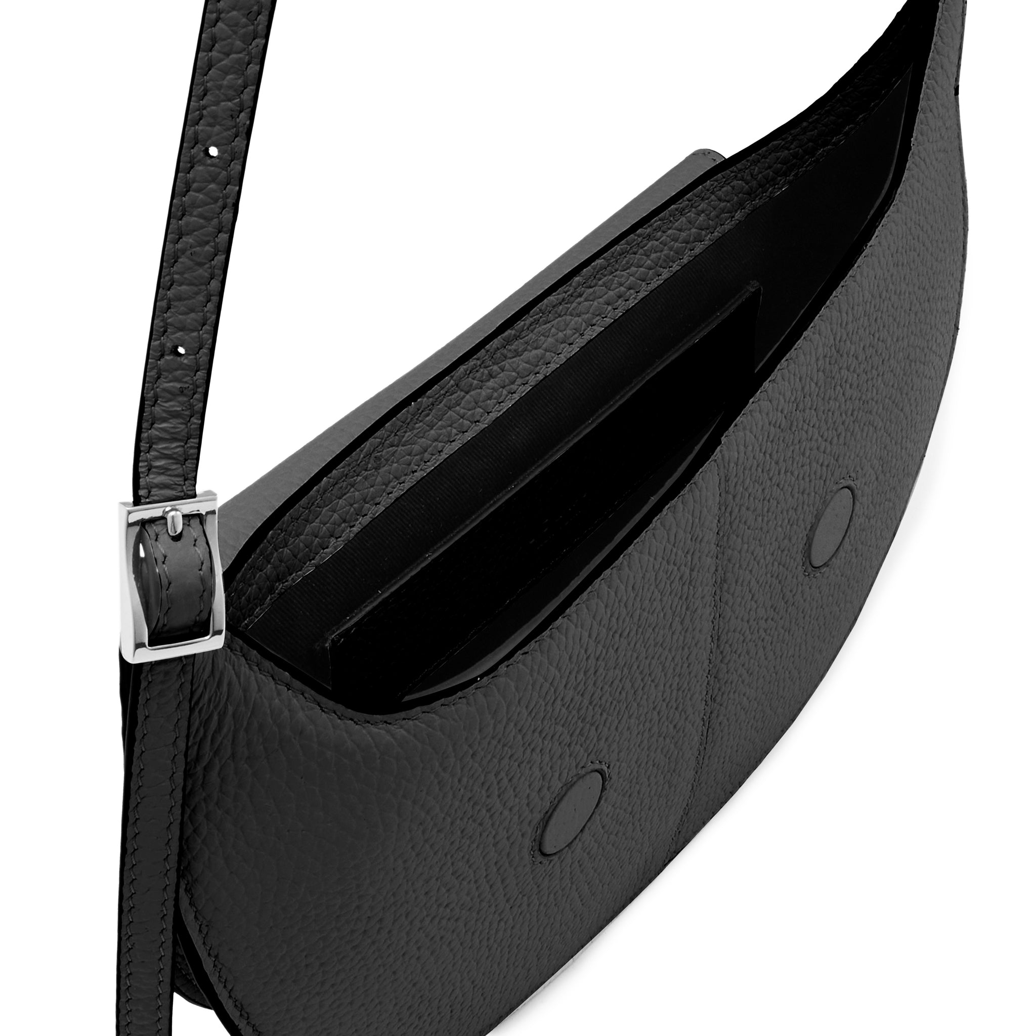 NADIA CROSSBODY PEBBLE BLACK