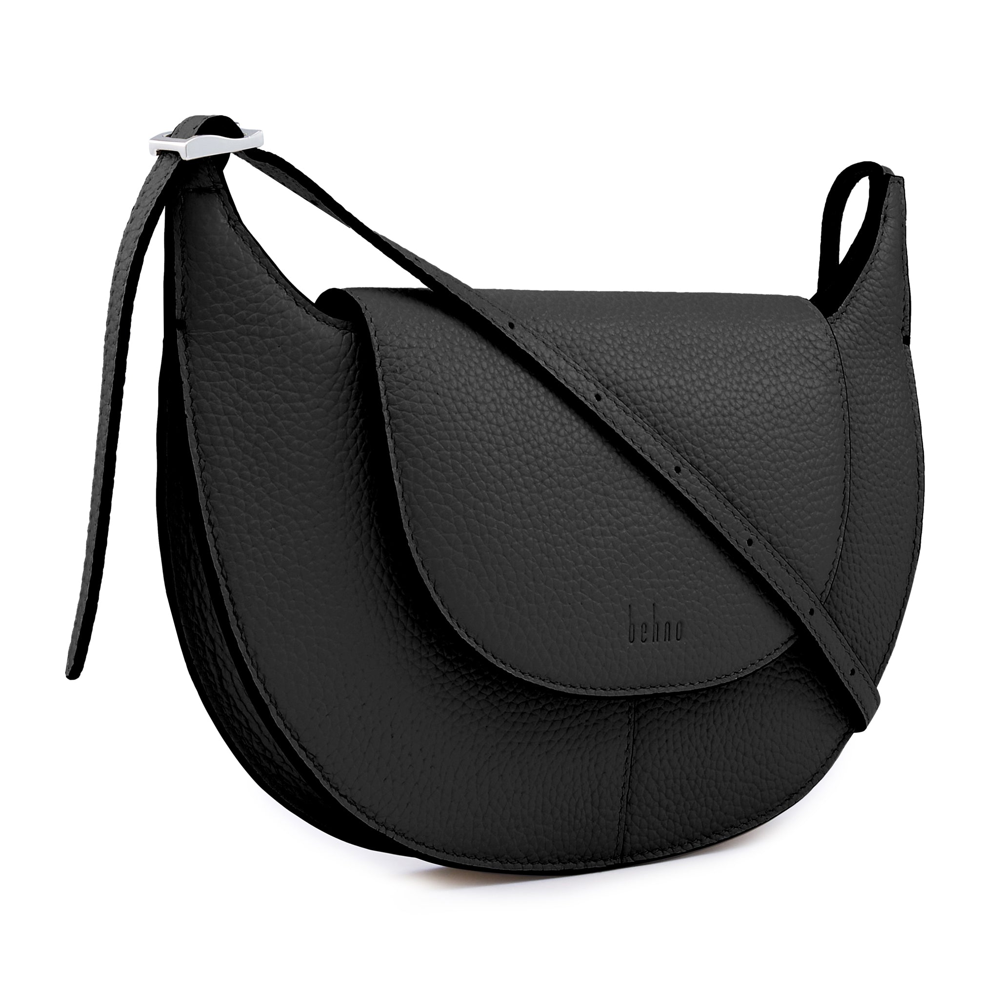 NADIA CROSSBODY PEBBLE BLACK