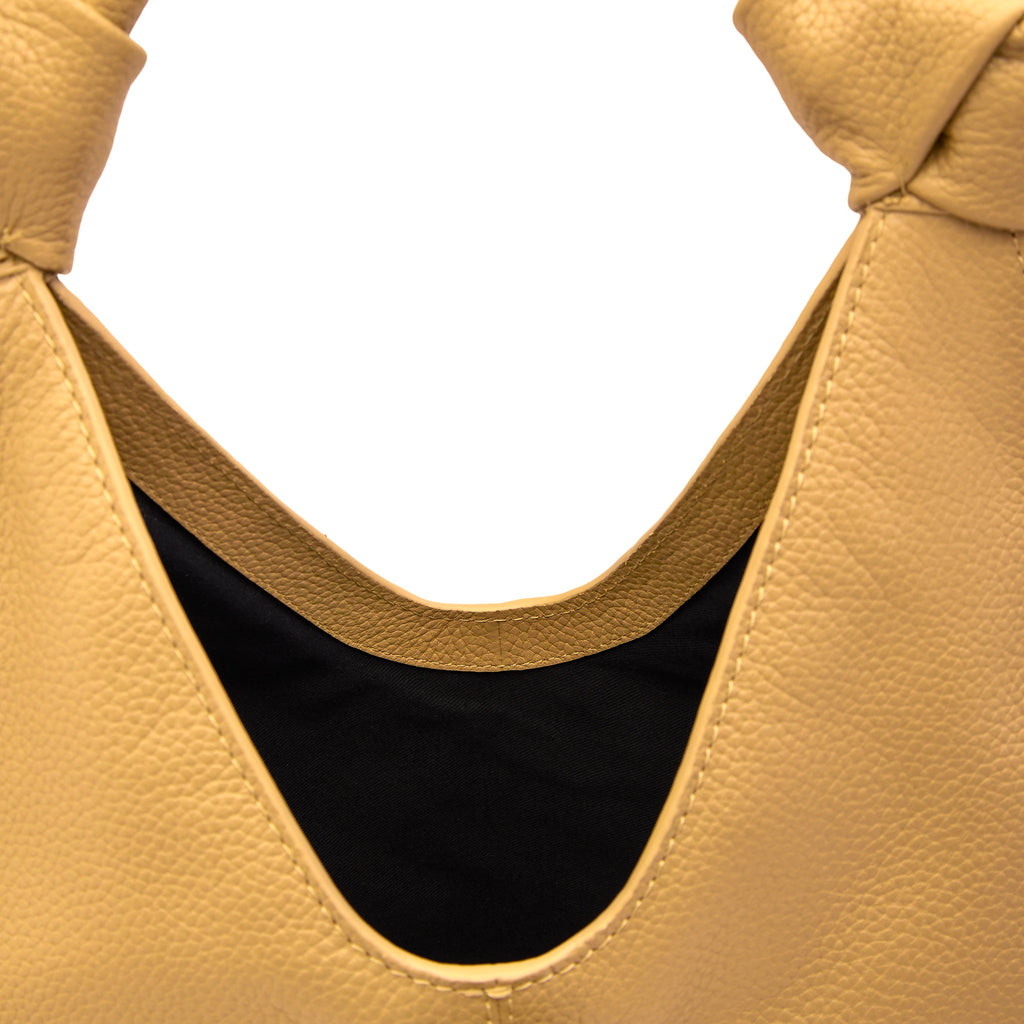 NELLI HOBO LARGE PEBBLE BISQUE