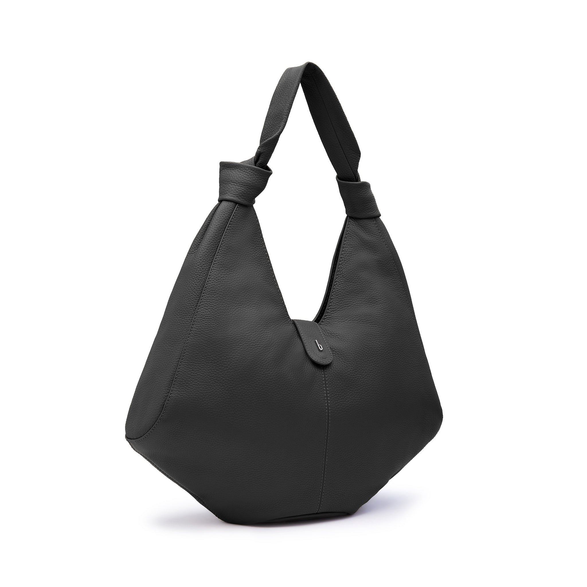 NELLI HOBO LARGE PEBBLE BLACK