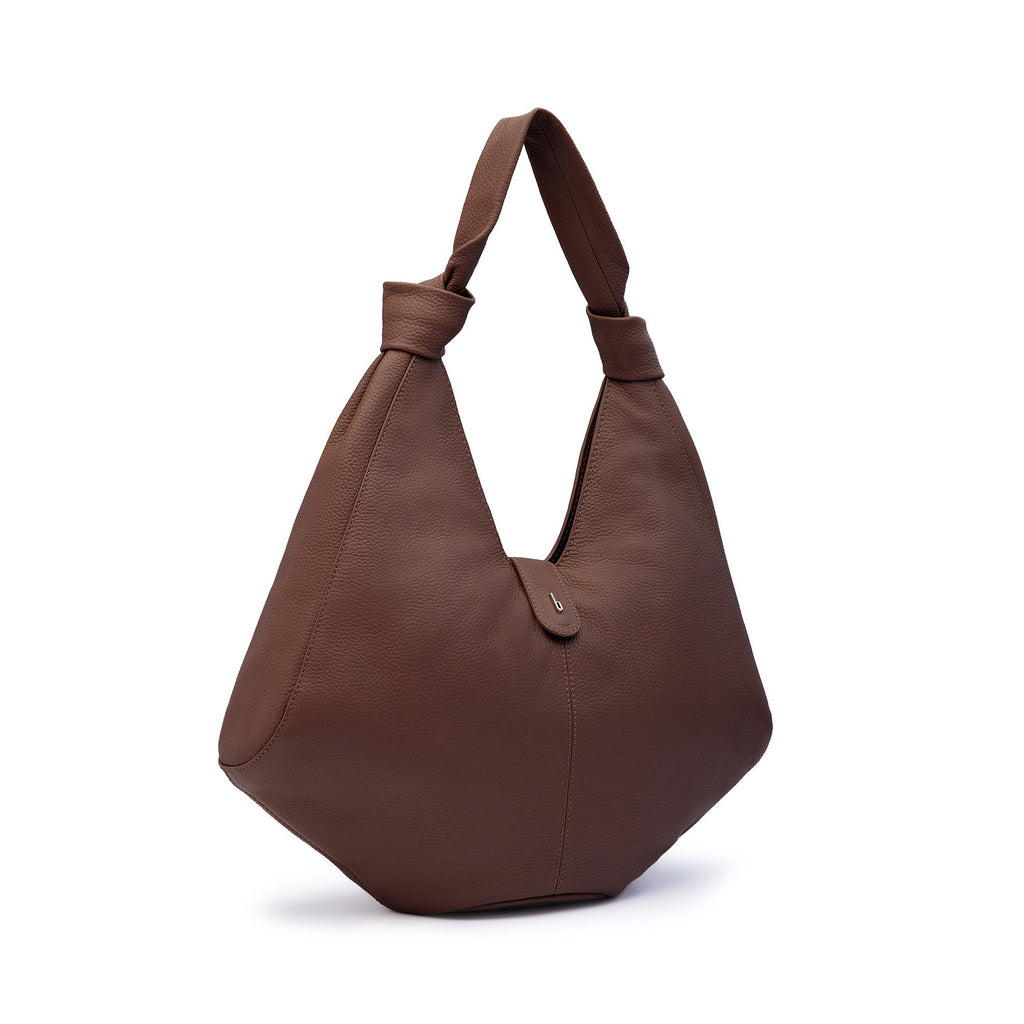 NELLI HOBO LARGE PEBBLE CINNAMON