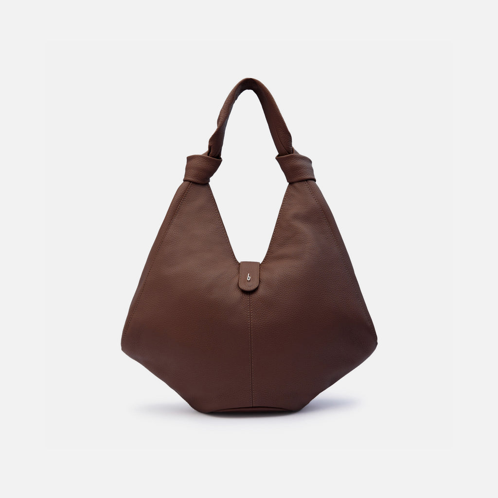 NELLI HOBO LARGE PEBBLE CINNAMON