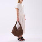 NELLI HOBO LARGE PEBBLE CINNAMON