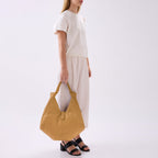 NELLI HOBO LARGE PEBBLE BISQUE