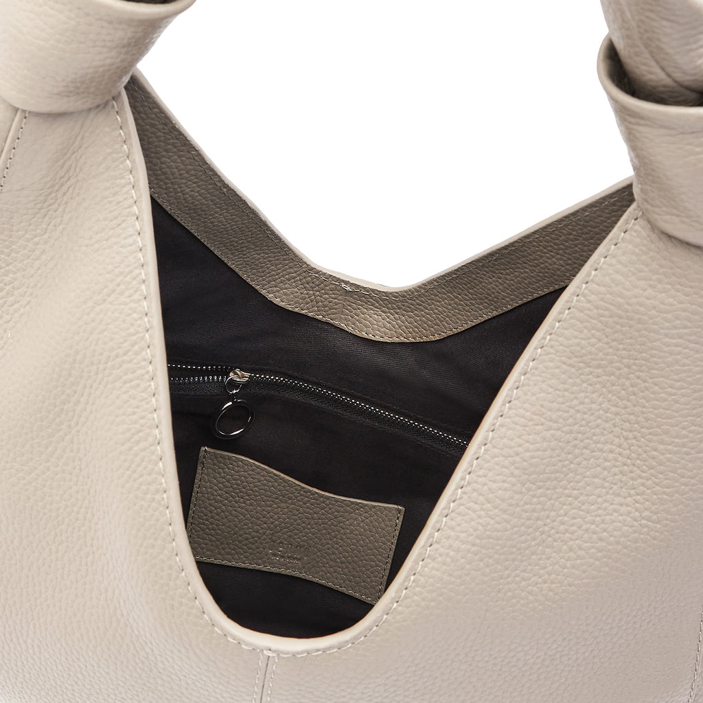 NELLI HOBO PEBBLE BONE