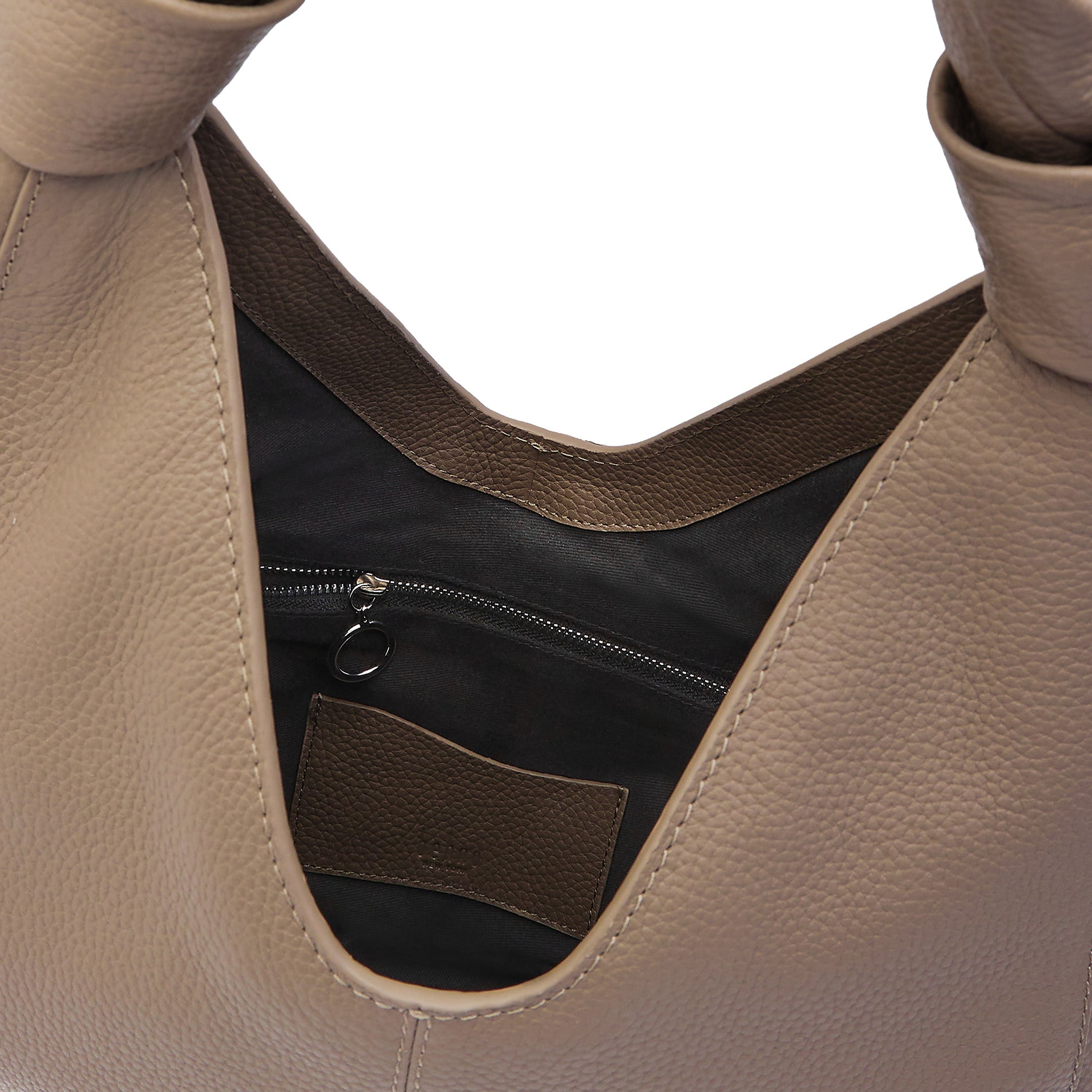 NELLI HOBO PEBBLE TAUPE