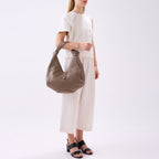 NELLI HOBO PEBBLE TAUPE