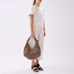 NELLI HOBO PEBBLE TAUPE