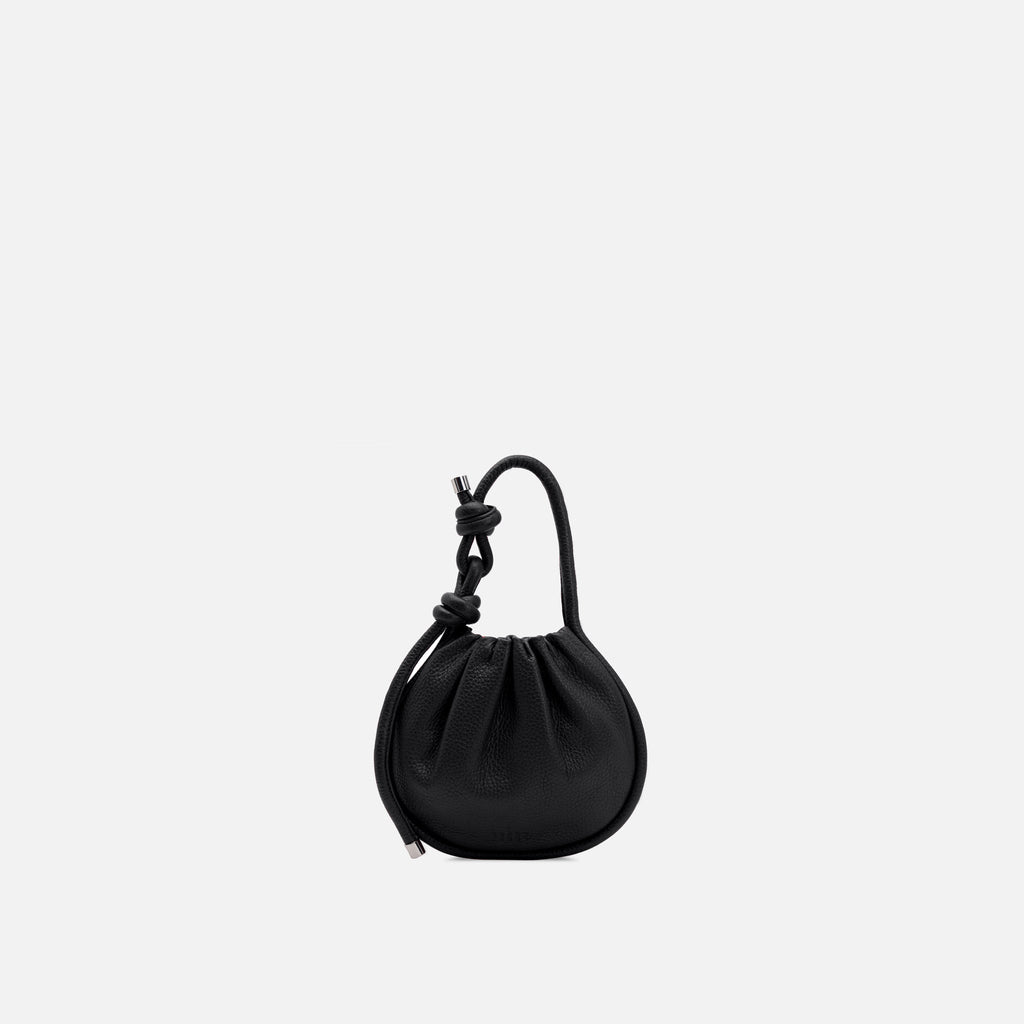 INA MINI POTLI PEBBLE BLACK