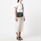 SIMONE CURVE CROSSBODY NAPPA BLACK