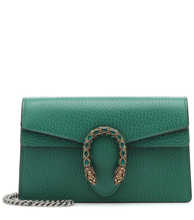 Dionysus Super Mini Crossbody Bag Emerald Hover Image