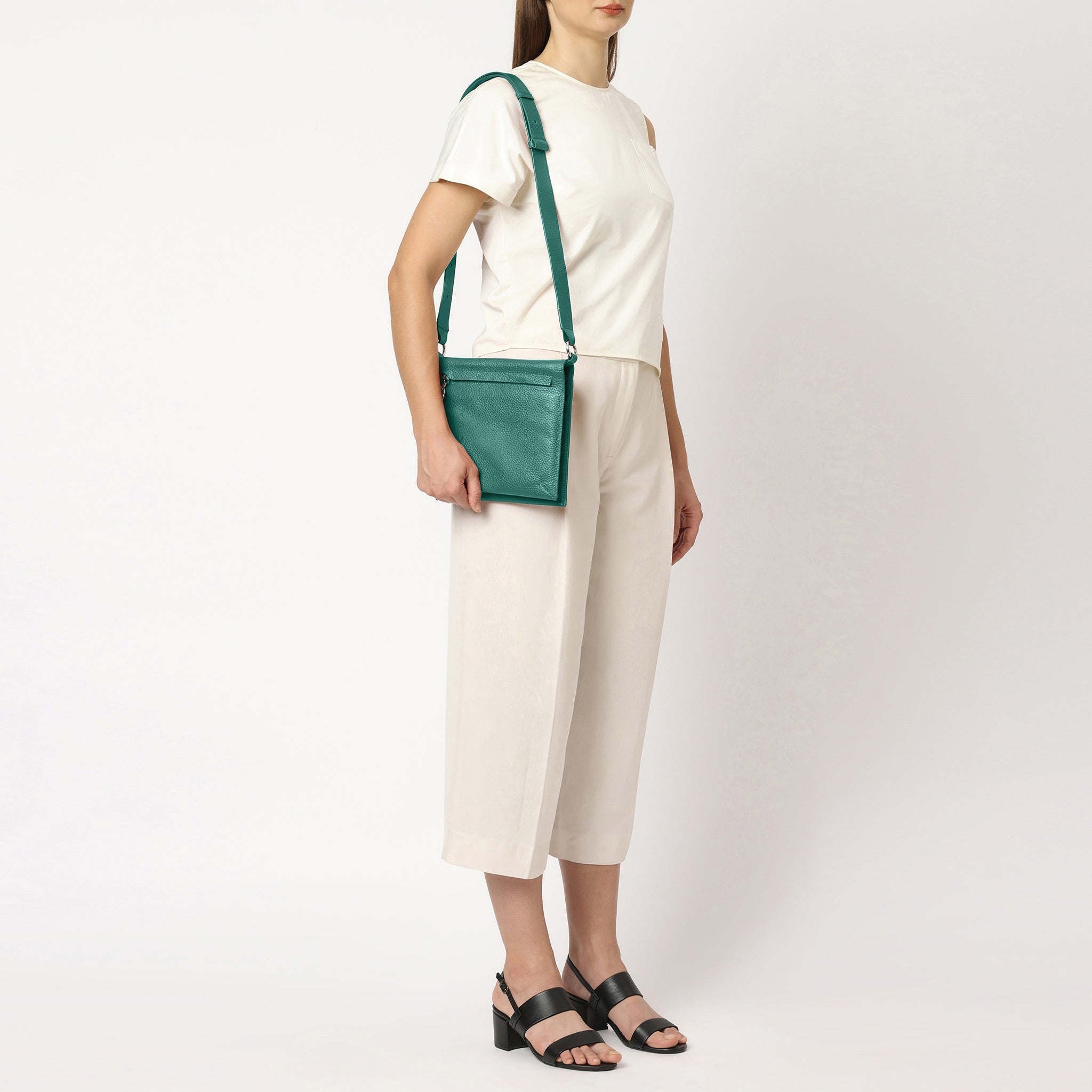 REV FLIP FLOP BAG PEBBLE AVOCADO