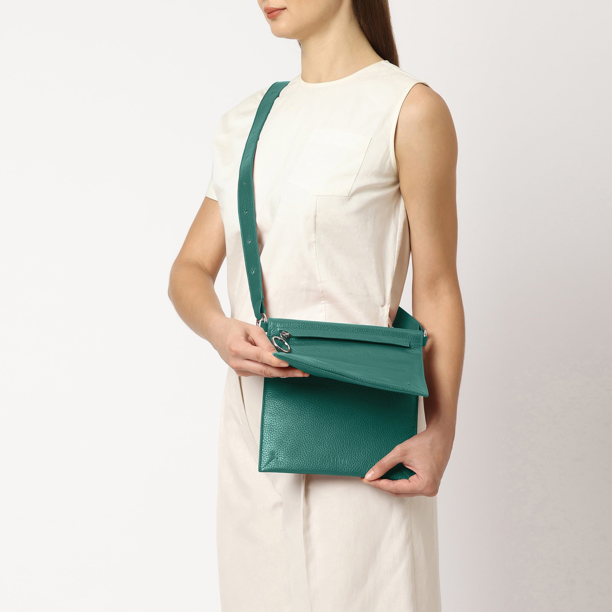 REV FLIP FLOP BAG PEBBLE AVOCADO