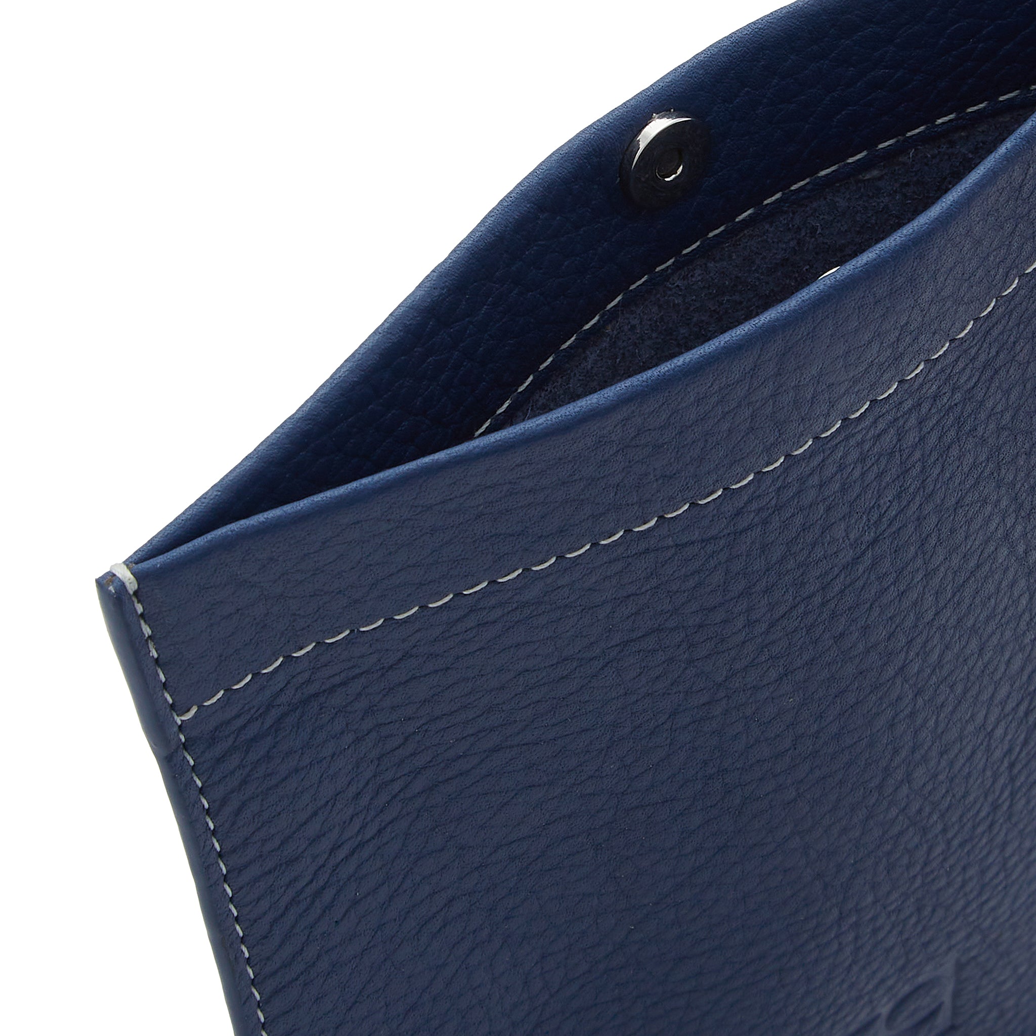 RILEY PASSPORT POUCH PEBBLE AEGEAN