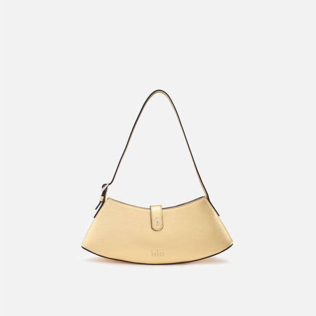 RUTH MINI SHOULDER BAG METALLIC GOLD Hover Image