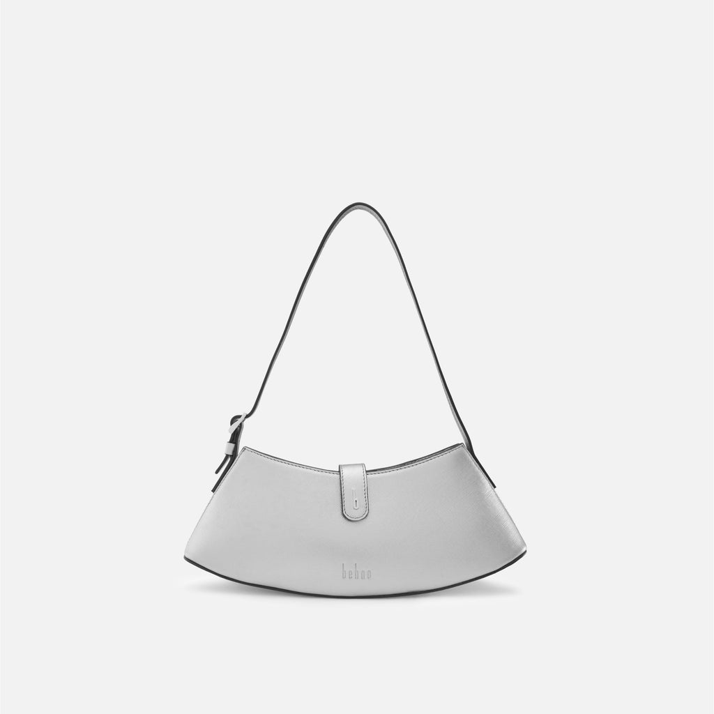 RUTH MINI SHOULDER BAG METALLIC SILVER