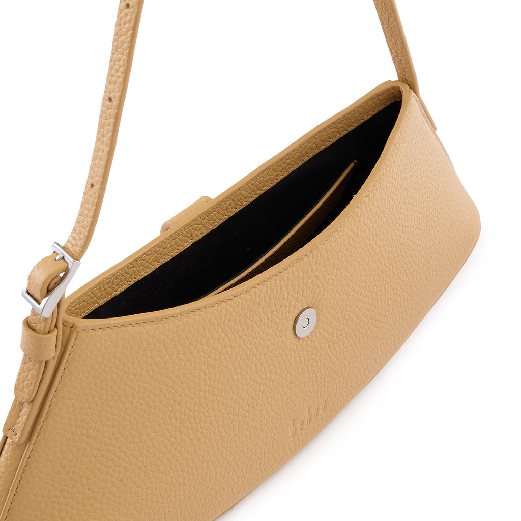 RUTH MINI SHOULDER BAG PEBBLE BISQUE
