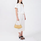 RUTH MINI SHOULDER BAG PEBBLE BISQUE