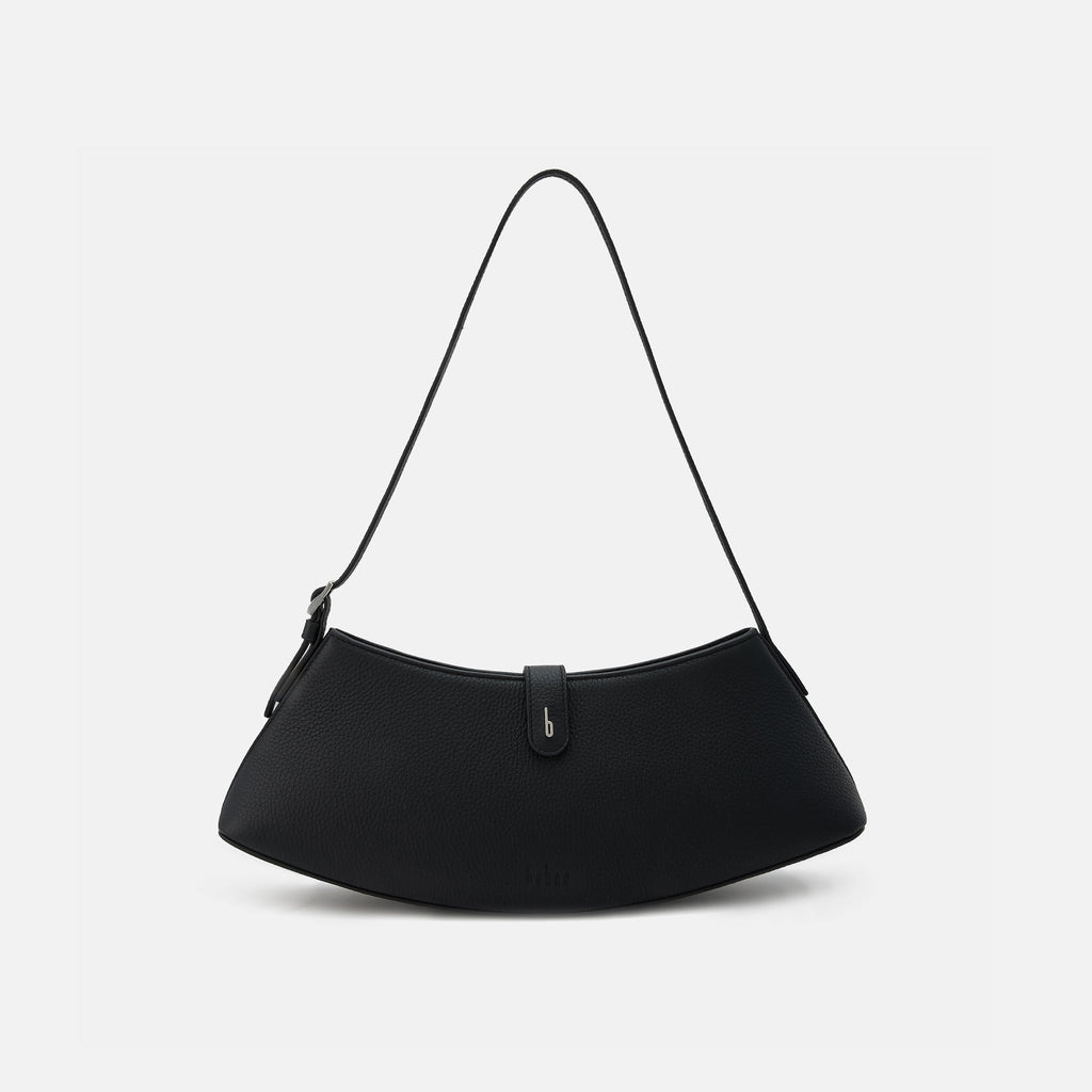 RUTH SHOULDER BAG PEBBLE BLACK
