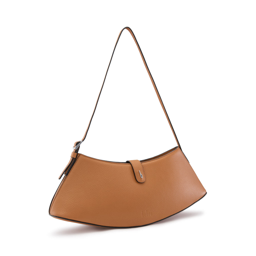RUTH SHOULDER BAG PEBBLE CLAY