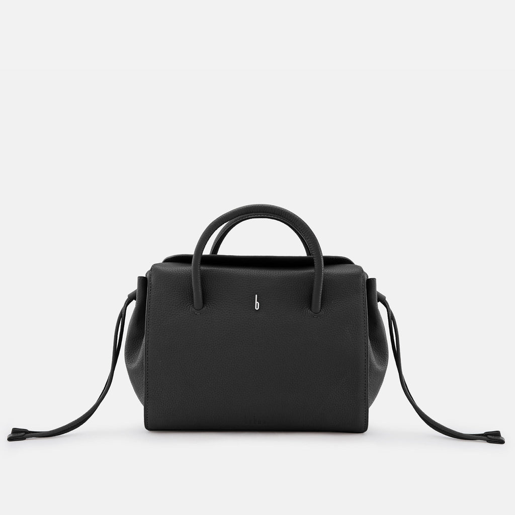 SERENA SATCHEL PEBBLE BLACK
