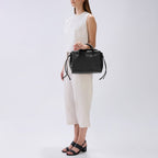 SERENA SATCHEL PEBBLE BLACK