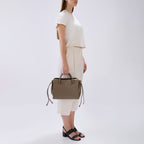 SERENA SATCHEL PEBBLE TAUPE