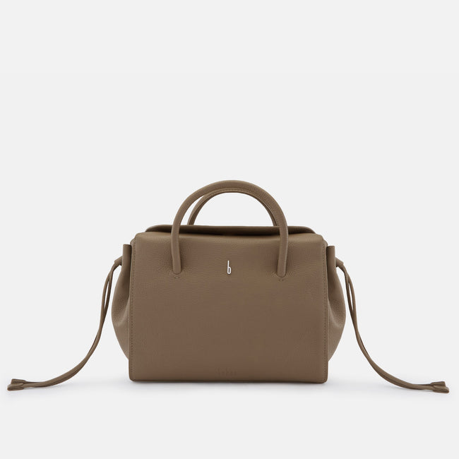 SERENA SATCHEL PEBBLE TAUPE Hover Image