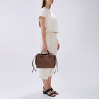 SERENA SATCHEL PEBBLE CINNAMON