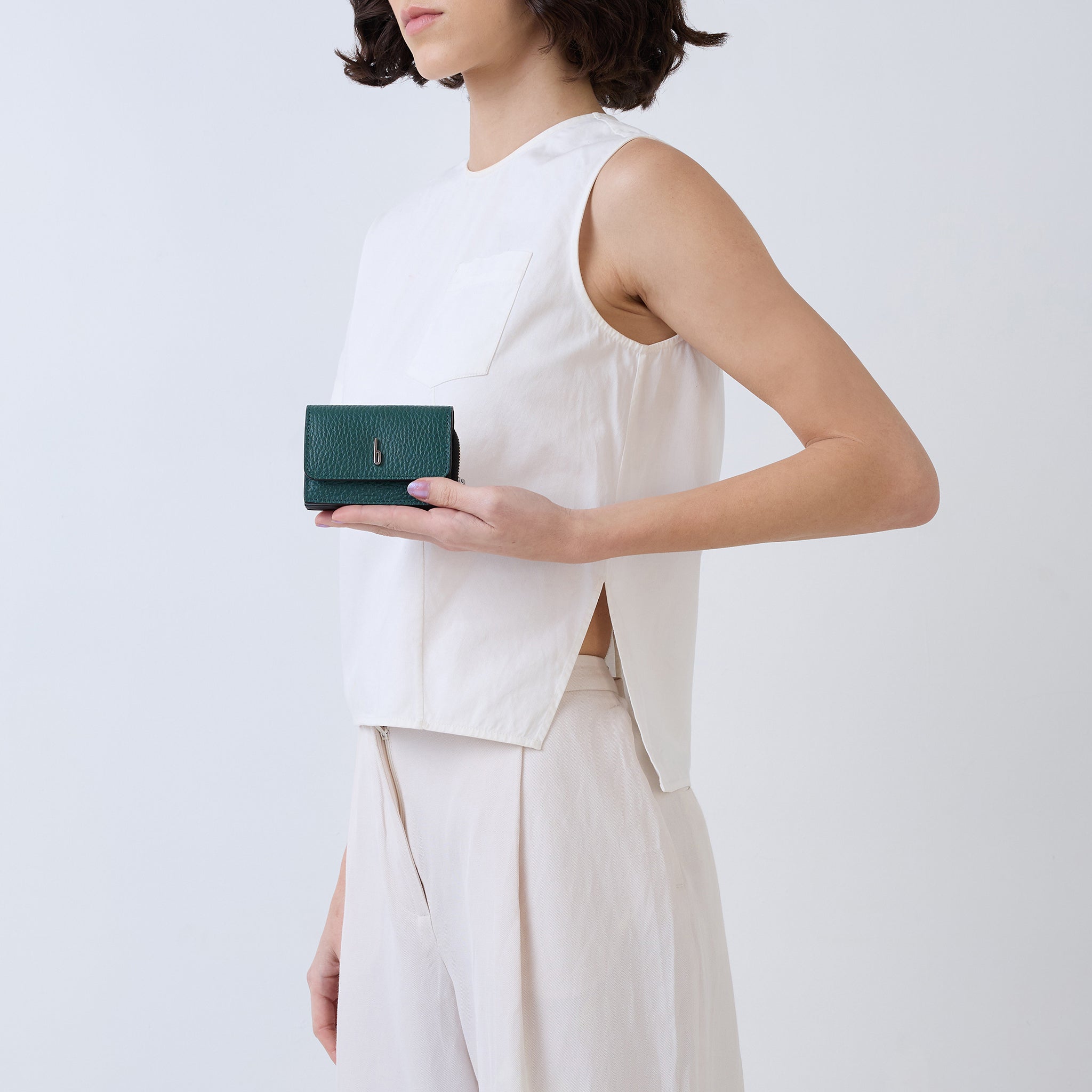 SHERYL WALLET PEBBLE AVOCADO