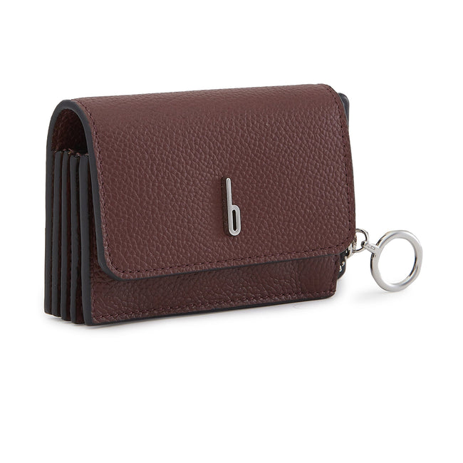 SHERYL WALLET PEBBLE BORDEAUX Main Image
