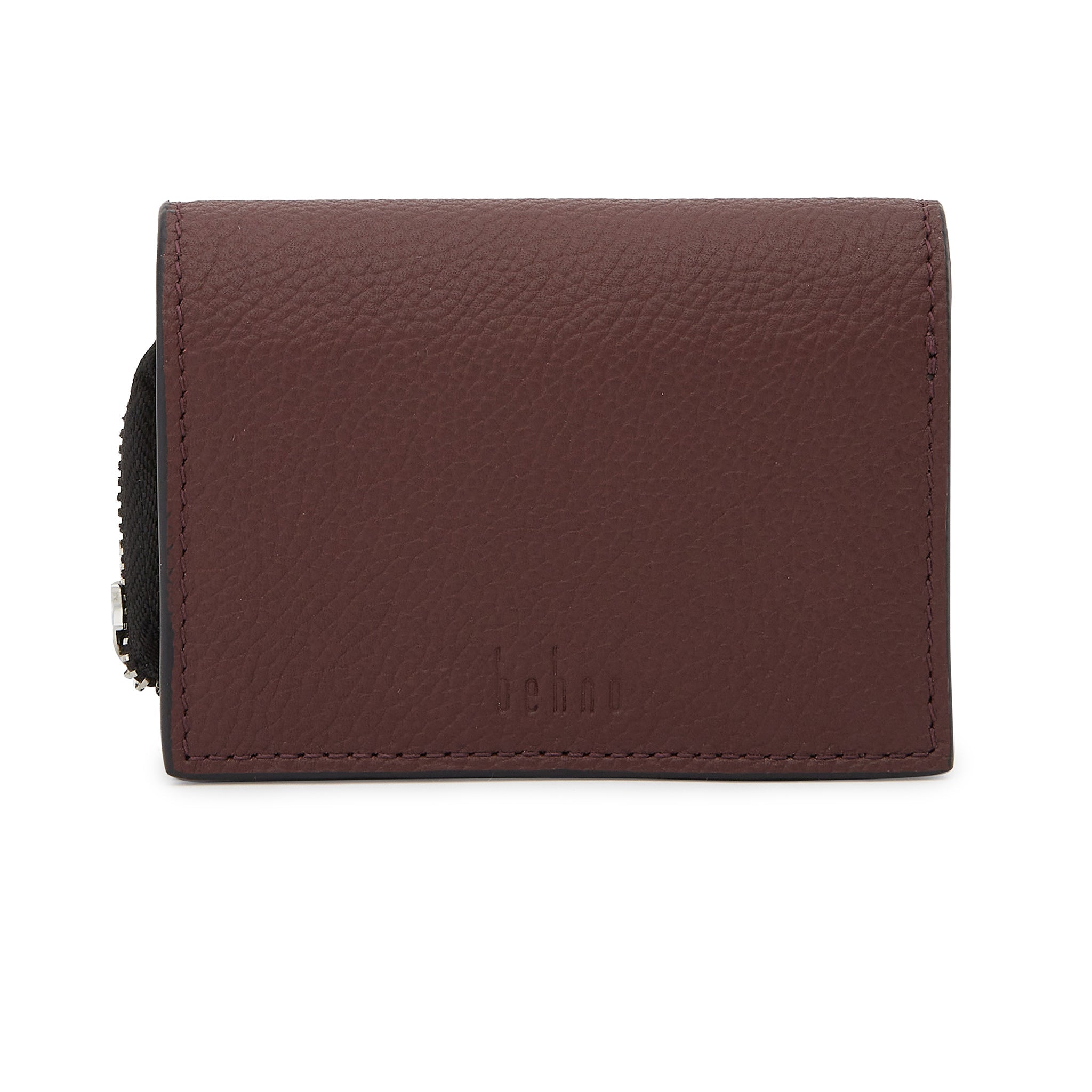 SHERYL WALLET PEBBLE BORDEAUX
