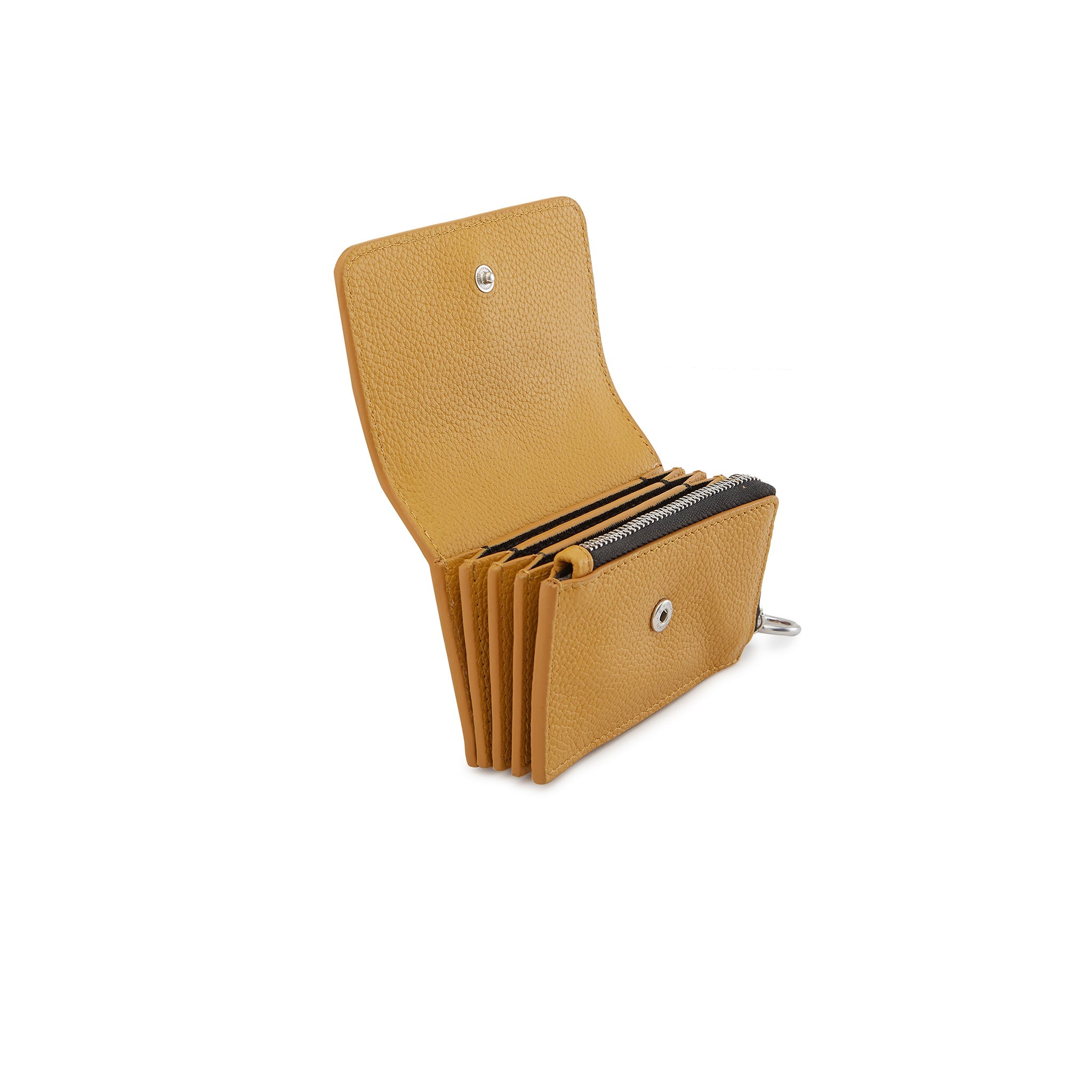 SHERYL WALLET PEBBLE MUSTARD