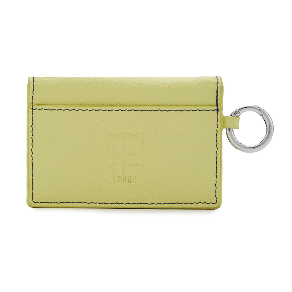 SHIV CARDHOLDER PEBBLE LEMONGRASS