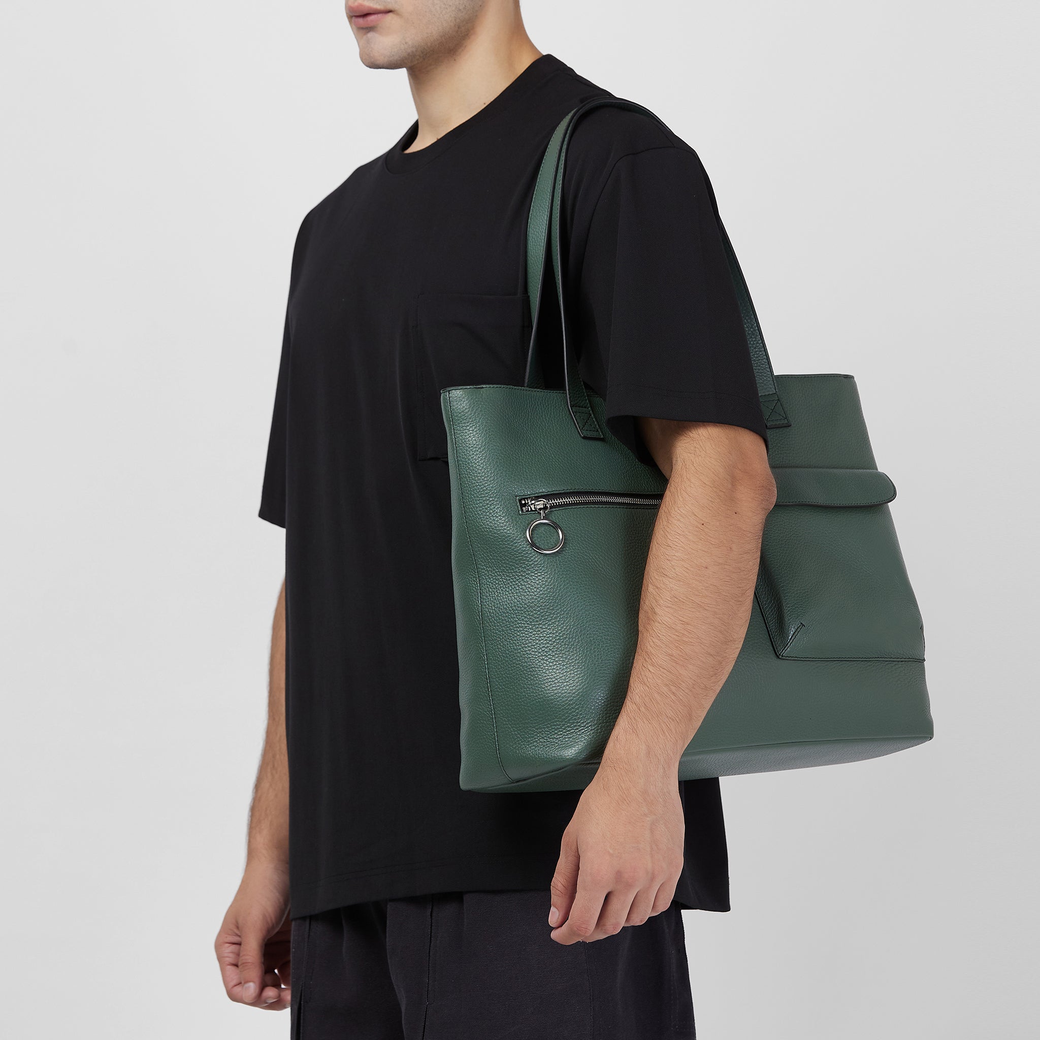 SHIV TOTE PEBBLE CYPRESS