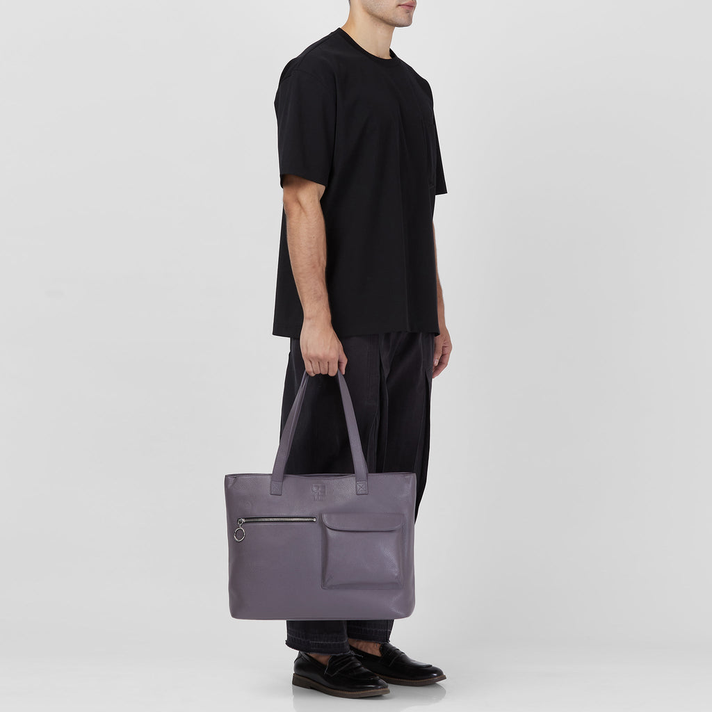 SHIV TOTE PEBBLE GRAVEL