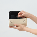 SIAN SUNGLASS CASE PEBBLE BEIGE