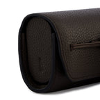 SIAN SUNGLASS CASE PEBBLE DARK BROWN