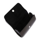 SIAN SUNGLASS CASE PEBBLE DARK BROWN