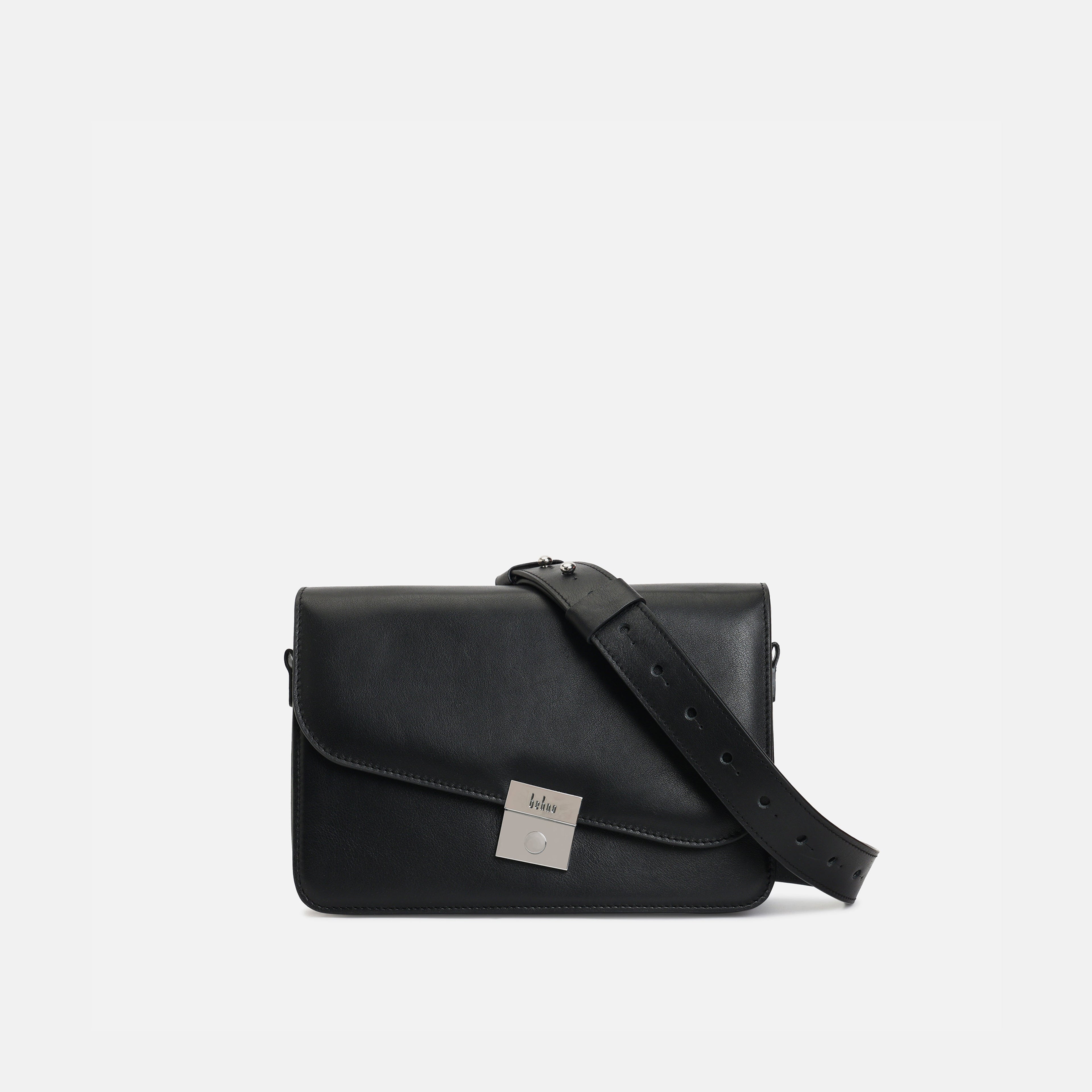 SIMONE CURVE CROSSBODY NAPPA BLACK