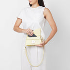 SIMONE MINI SLING BAG PEBBLE BUTTERCREAM