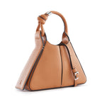 TINA BAGUETTE MINI PEBBLE PLEAT CLAY