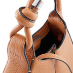 TINA BAGUETTE MINI PEBBLE PLEAT CLAY