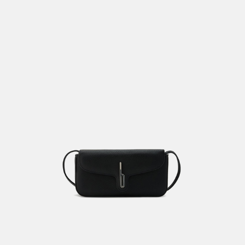 Claudia Mini Crossbody Pebble Black
