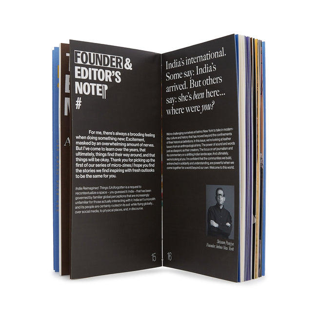 TĀKAT ZINE BLUE Main Image