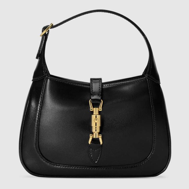 Jackie 1961 Mini Shoulder Bag Black Leather Hover Image
