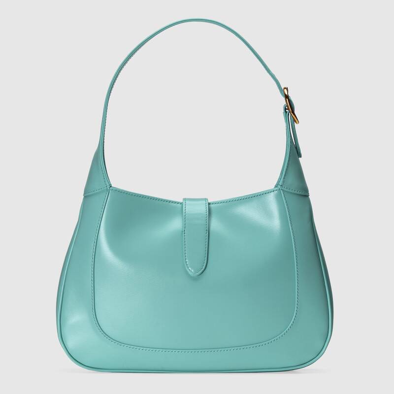 Jackie 1961 small shoulder bag Light blue leather