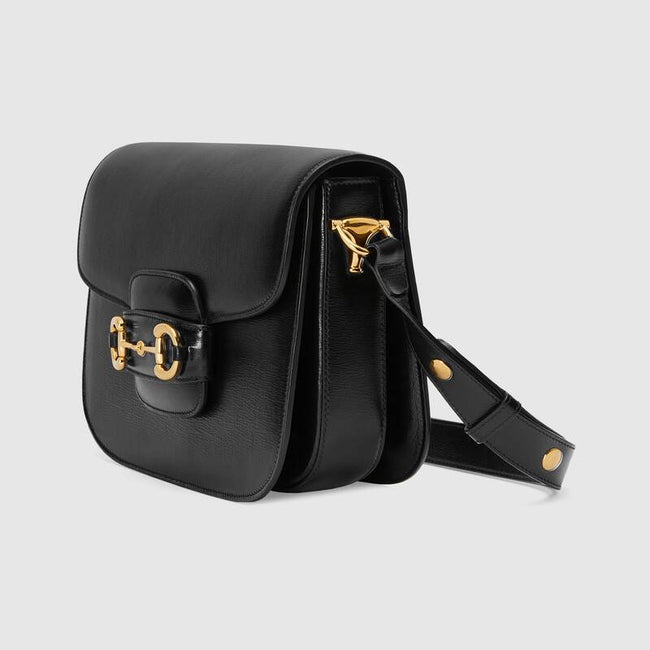 Gucci Horsebit 1955 shoulder bag Black Leather Main Image